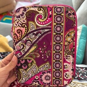 Colorful Paisley Print Pouch